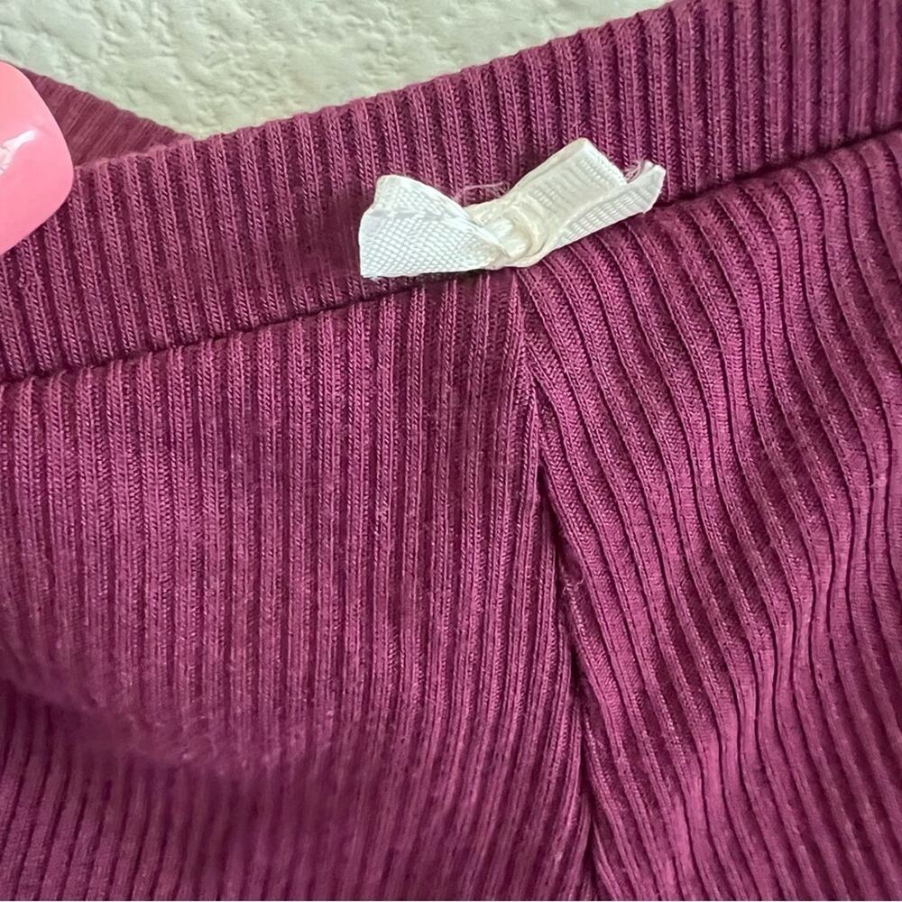 Victoria's Secret Sleep Lounge Shorts Elastic Waist High Cut Sexy Side Lace L - Picture 6 of 8